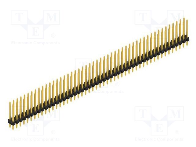 Connector: pin strips; pin header; male; PIN: 98; 2mm; THT; 2x49