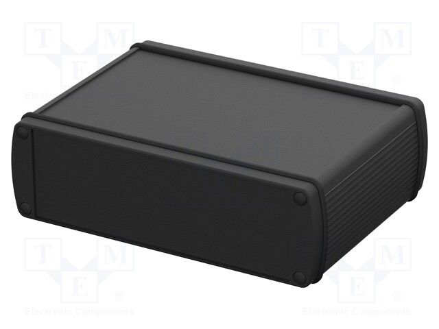 Enclosure: with panel; ALUBOS 1600; X: 169mm; Y: 100mm; Z: 52mm; IP65