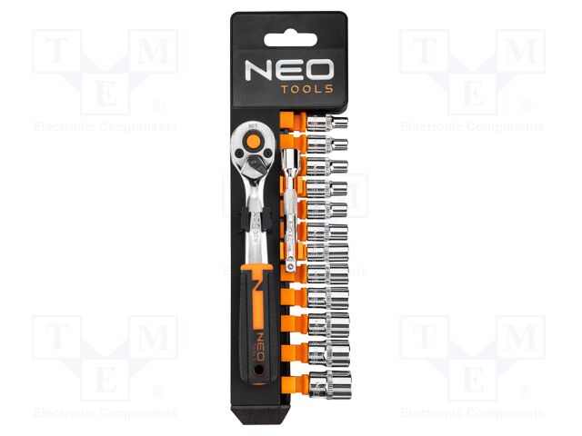 Wrench-set; 6-angles,socket spanner; Chrom-vanadium steel