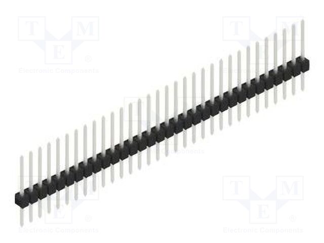 Connector: pin strips; pin header; male; PIN: 32; 2.54mm; THT; 1x32