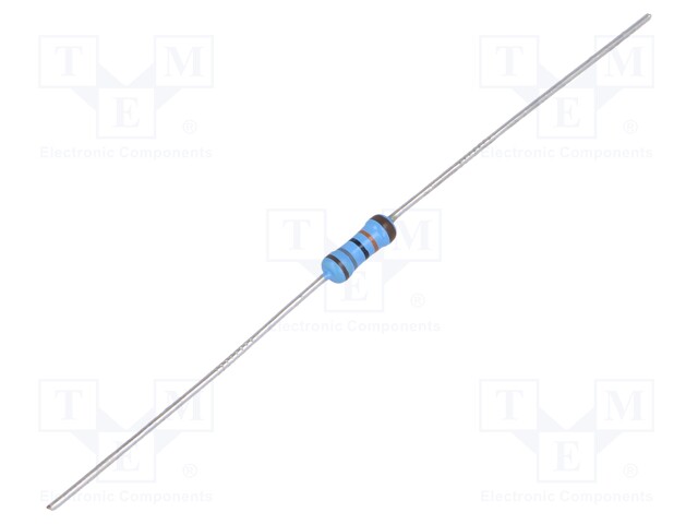 Resistor: thin film; THT; 180kΩ; 600mW; ±5%; Ø2.5x6.5mm; 50ppm/°C