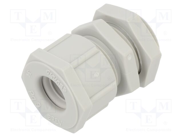 POLYMER CABLE GLAND PG9 IP66