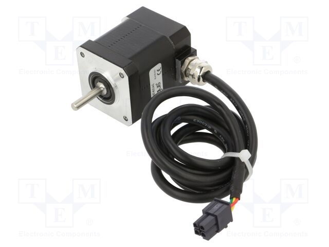 Motor: DC; 2-phase,bipolar,stepper; 24÷48VDC; 500mNm; IP65; 1.8A
