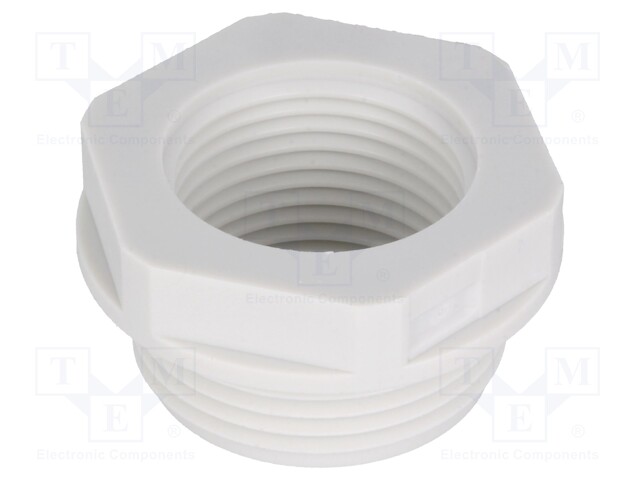 Reduction of threads for glands; Int.thread: M20; polyamide