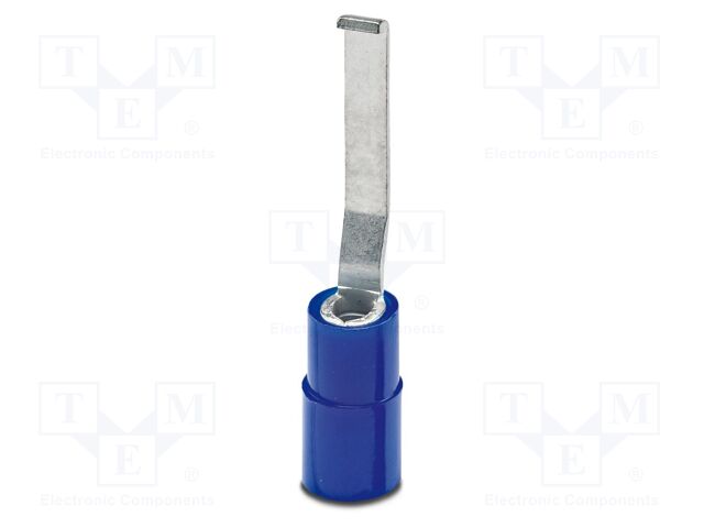 PA; insulated; Body: blue; Tip: wire pin