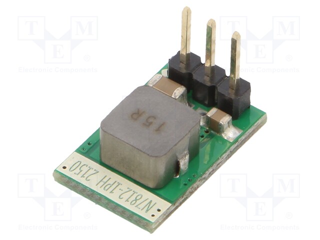 Converter: DC/DC; Uin: 16÷36V; 12/-12VDC; Iout: 0÷1000mA; 2g; 500kHz