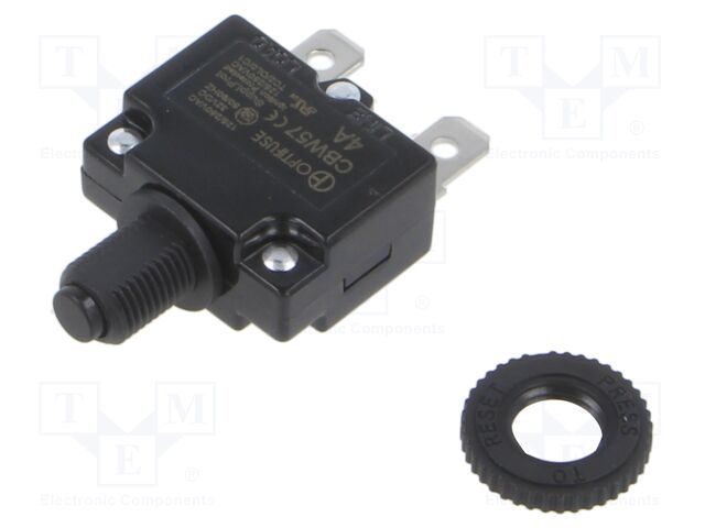 Fuse: thermal; 4A; Imax: 1kA; 32/50V,125/250V; 29.5x14.6x22.7mm