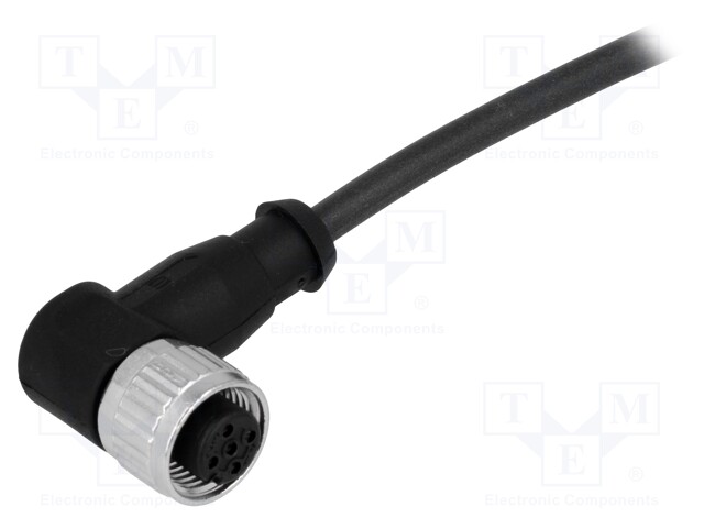 Plug; M12; PIN: 3; female; A code-DeviceNet / CANopen; 2m; cables