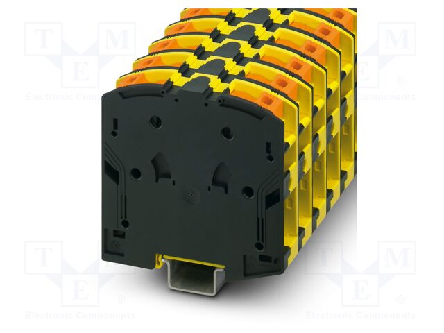 Splice terminal: rail; 232A; 1kV; PA; L: 99.8mm; 25÷95mm2; ways: 1