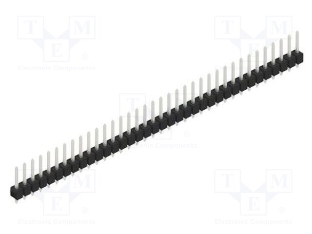 Connector: pin strips; pin header; male; PIN: 36; 2.54mm; THT; 1x36
