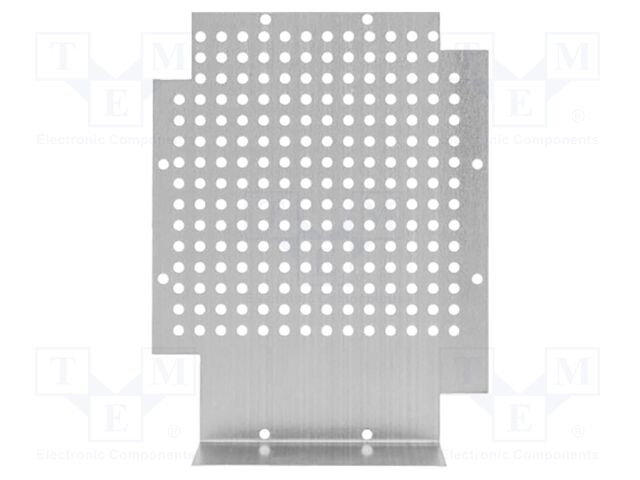 Mounting plate; 225x178mm; ABOX-L,cases