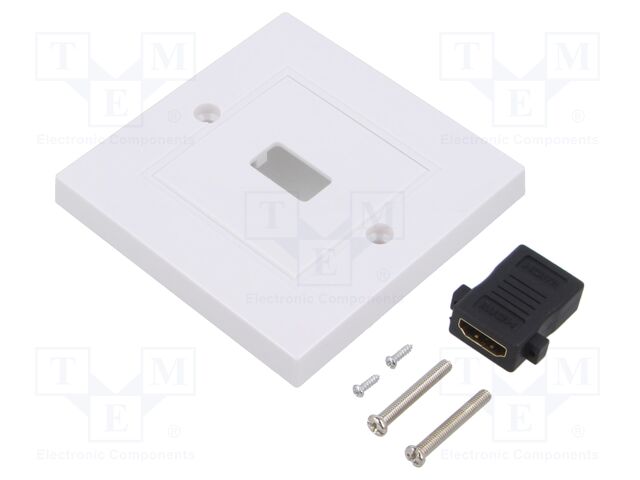 Connector: HDMI; socket; HDMI socket,both sides