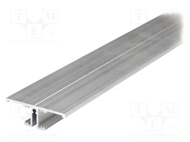 Profiles for LED modules; surface; natural; L: 2m; aluminium