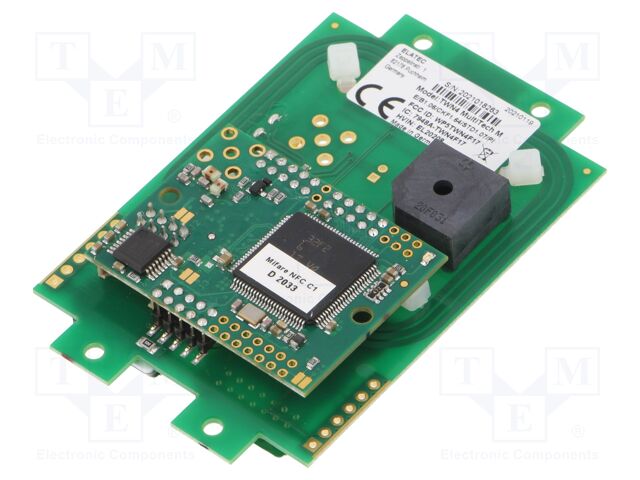 RFID reader; antenna; 76x49x14mm; GPIO,I2C,UART,USB,serial