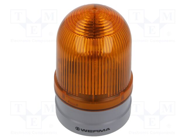 Signaller: lighting; evs,flashing light; orange; 12÷24VDC; IP66