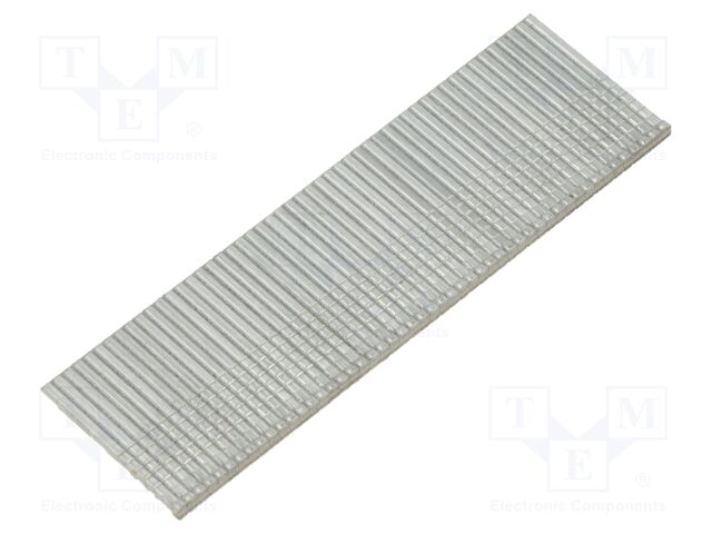 Galvanised steel; 2000pcs; Accessories: nails; 1.2mm