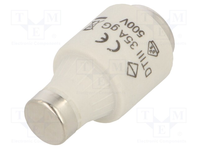 Fuse: fuse; gG,time-lag; 35A; 500VAC; DIII