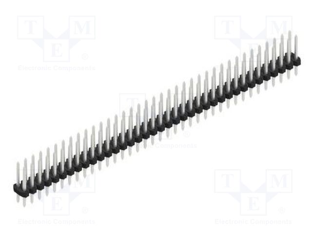 Connector: pin strips; pin header; male; PIN: 74; 2mm; THT; 2x37