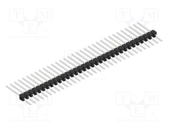 Connector: pin strips; pin header; male; PIN: 33; 2.54mm; SMT; 1x33