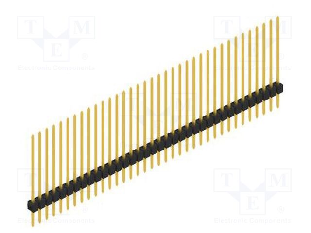 Connector: pin strips; pin header; male; PIN: 36; 2.54mm; THT; 1x36