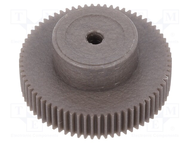 Spur gear; whell width: 16mm; Ø: 36mm; Number of teeth: 70; ZCL