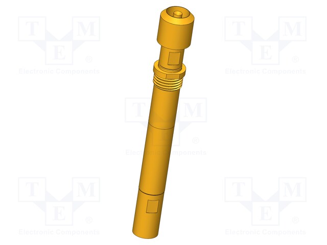 Test needle; Operational spring compression: 2mm; 3A; Ø: 1.5mm