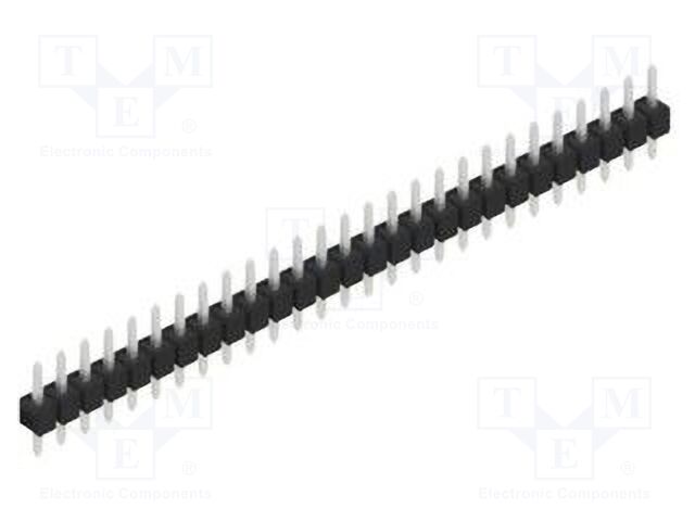 Connector: pin strips; pin header; male; PIN: 27; 2.54mm; THT; 1x27