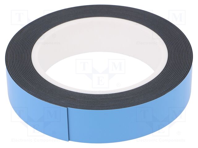 Tape: fixing; W: 25mm; L: 5m; Thk: 0.8mm; two-sided adhesive; acrylic