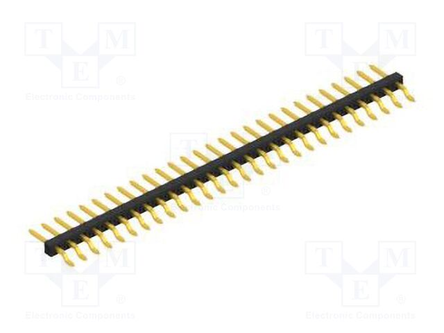 Connector: pin strips; pin header; male; PIN: 28; 2mm; SMT; 1x28