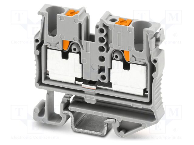 Splice terminal: rail; 24A; 800V; push-in; PA; 0.14÷4mm2; ways: 1
