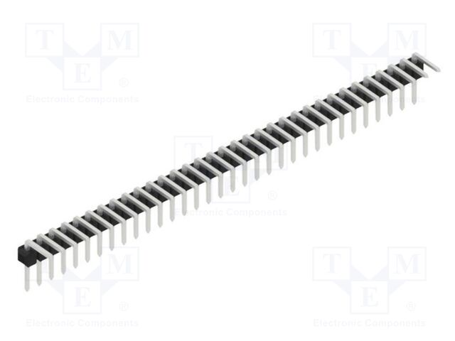 Connector: pin strips; pin header; male; PIN: 33; 2.54mm; THT; 1x33