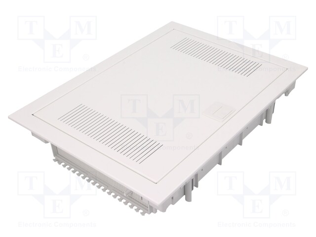 Enclosure: multimedia; IP30; Mounting: plaster embedded; white
