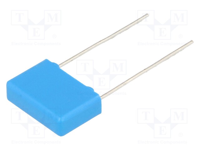 Capacitor: polypropylene; 10nF; 15mm; ±5%; 5.5x10.5x18mm; 2500V/μs