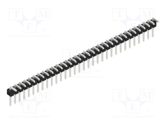 Connector: pin strips; pin header; male; PIN: 32; 2.54mm; THT; 1x32