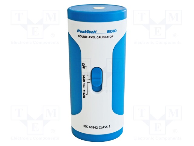 Sound level; Range: 1000Hz; ±0.5dB; 4%; 130g; 51x120x43mm