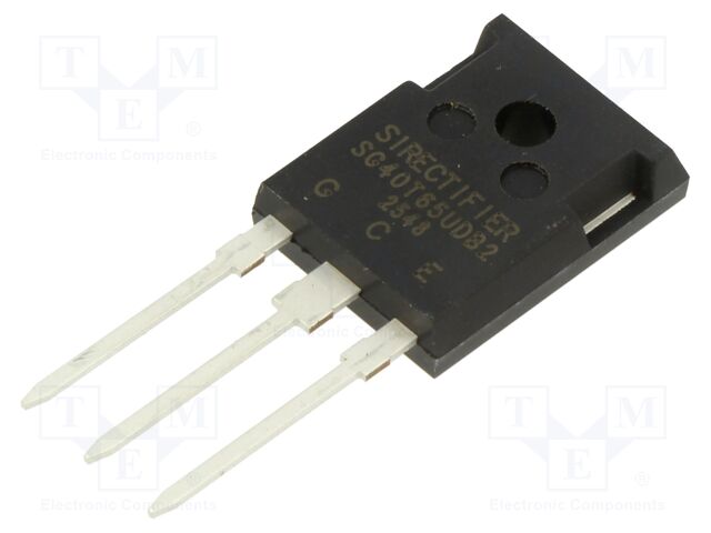 Transistor: IGBT; 650V; 40A; TO247AD