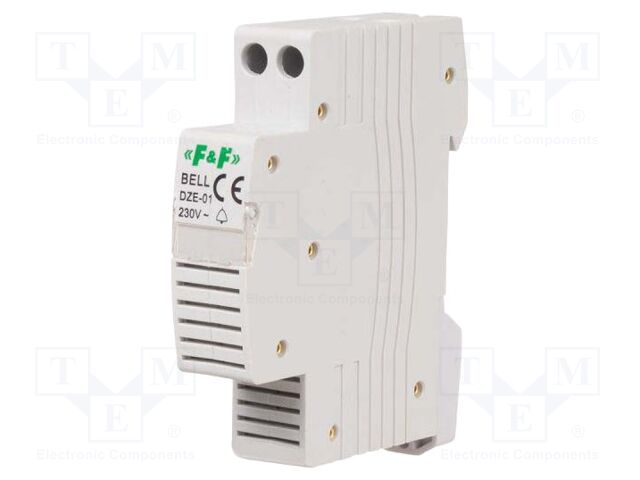 Signalling device; for DIN rail mounting