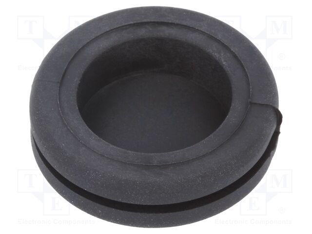 Grommet; with bulkhead; Ømount.hole: 19mm; Øhole: 16mm; -50÷95°C
