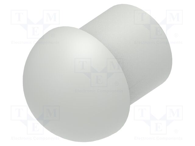 Stopper; polyamide; light grey; L: 13.5mm; -20÷100°C; Entrelec