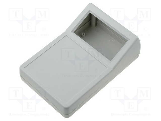 Enclosure: desktop; X: 97mm; Y: 152mm; Z: 54mm; ABS; grey; screwed