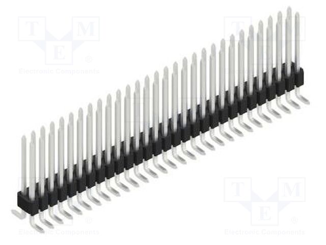 Connector: pin strips; pin header; male; PIN: 58; 1.27mm; SMT; 2x29