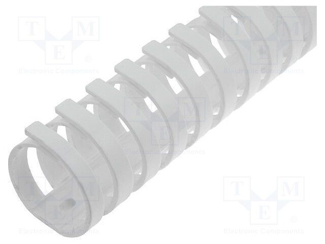Wiring duct; Colour: white; Mat: polypropylene; UL94V-0; L: 0.5m