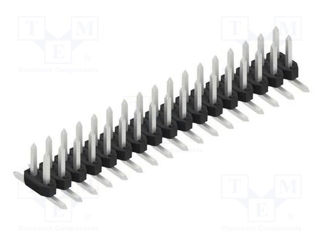 Connector: pin strips; pin header; male; PIN: 34; 2mm; SMT; 2x17
