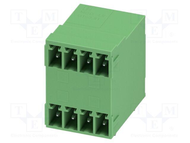 PCB headers, nominal cross section: 1.5 mm?, color: green, n
