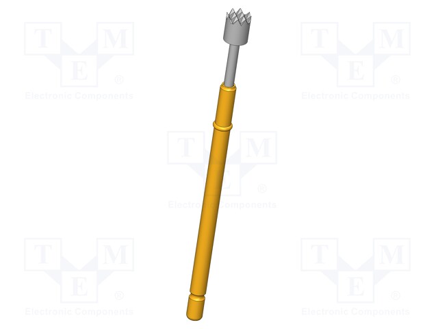 Test needle; Operational spring compression: 4mm; 8A; Ø: 2.5mm