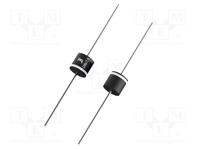 Diode: rectifying; THT; 100V; 12A; Ammo Pack; Ifsm: 450A; P600; 1.5us