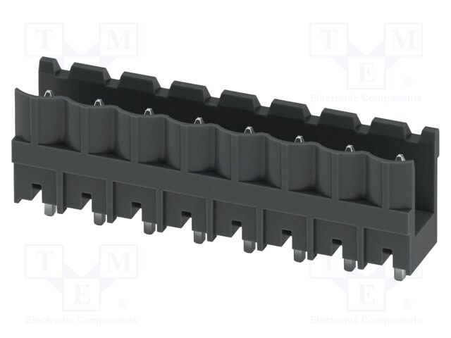 PCB headers, nominal cross section: 2.5 mm?, color: black, n