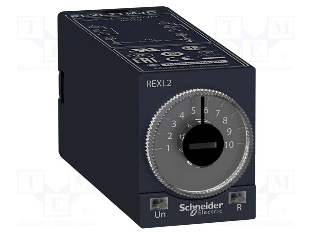 Timer; 0,1s÷100h; DPDT; 250VAC/5A; 120VAC; socket; -20÷60°C; PIN: 8