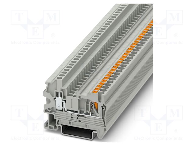 Splice terminal: rail; 800V; PA; terminals: 2; W: 5.2mm; H: 53.5mm