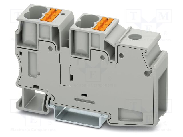 Splice terminal: rail; 57A; 1kV; push-in; PA; 0.5÷16mm2; W: 19.4mm